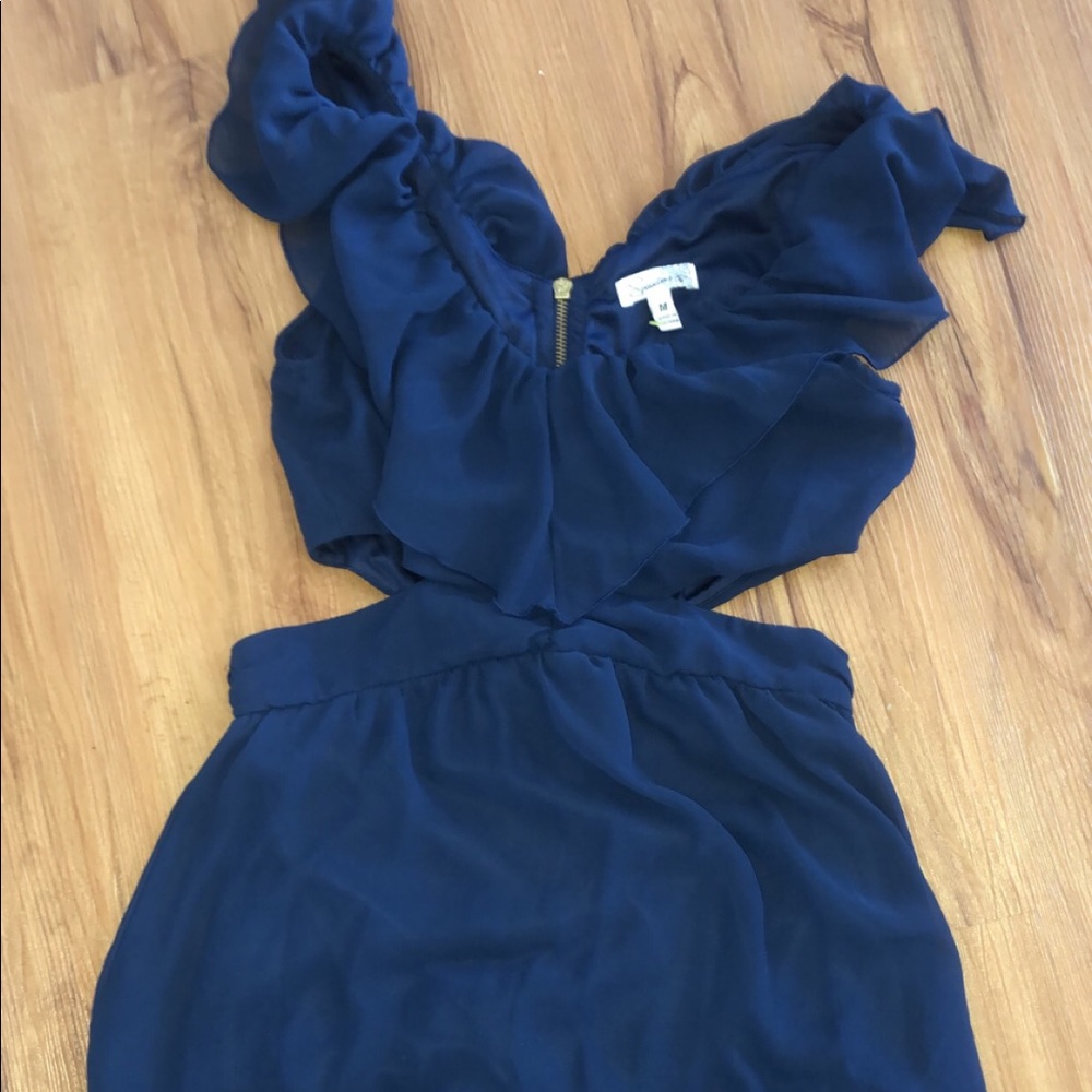 Blue dress